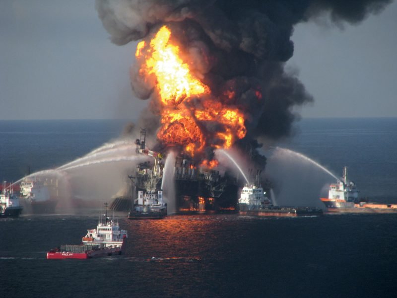 Fireboat Fire Deepwater Horizon Environment