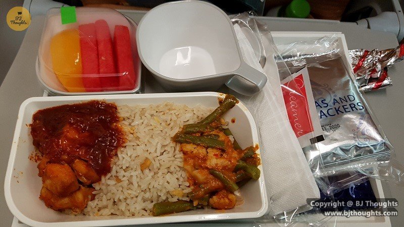 transit holding area changi singapore airport food inflight