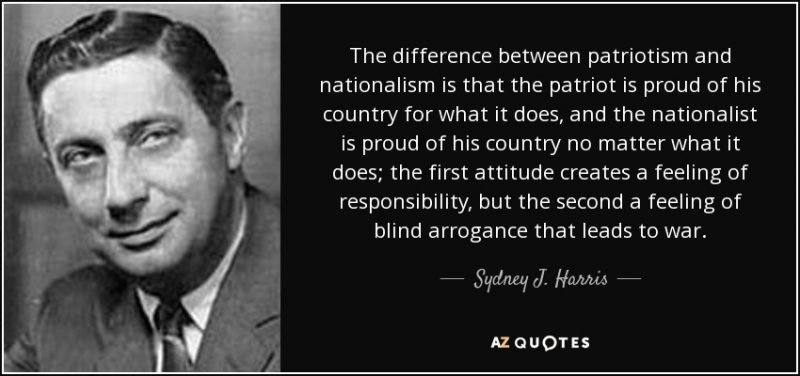 Quote nationalism politician 