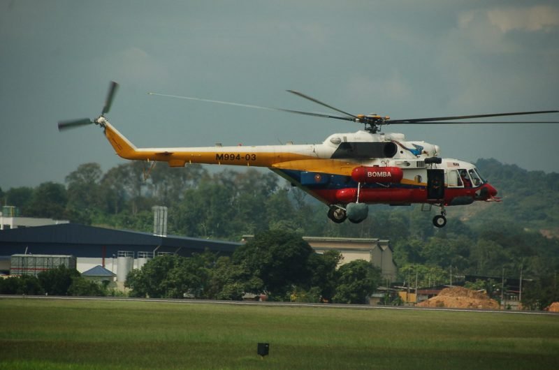 Mil Mi-17 Fire Rescue Bomba Russian Helicopter