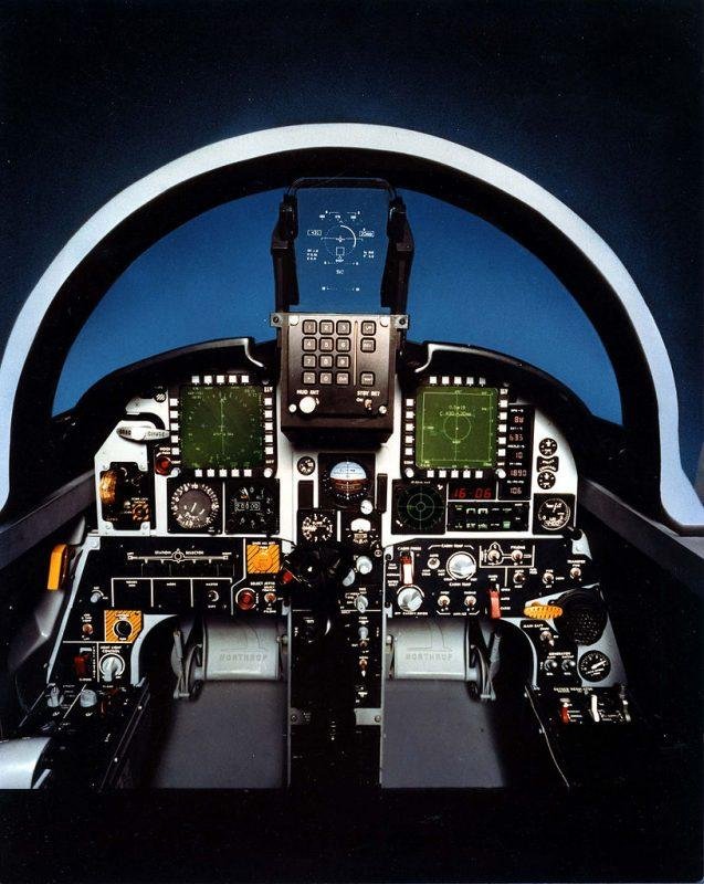 F-20 Tigershark Cockpit Aircraft