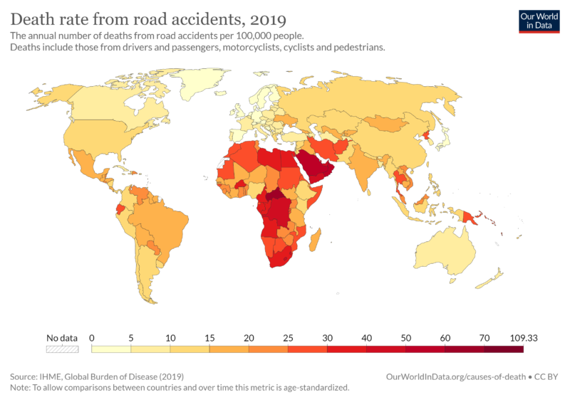 Accident Map Death