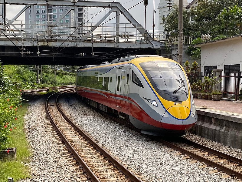 Class 93 China Locomotive Train KTMB Public Transport