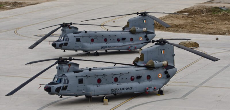 CH47 Chinook Boeing Helicopter Indian Air Force Char Dham